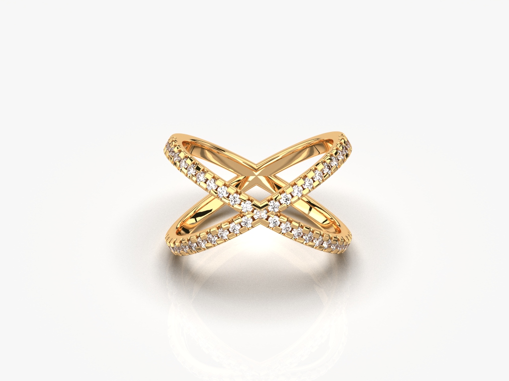 Criss Cross Ring